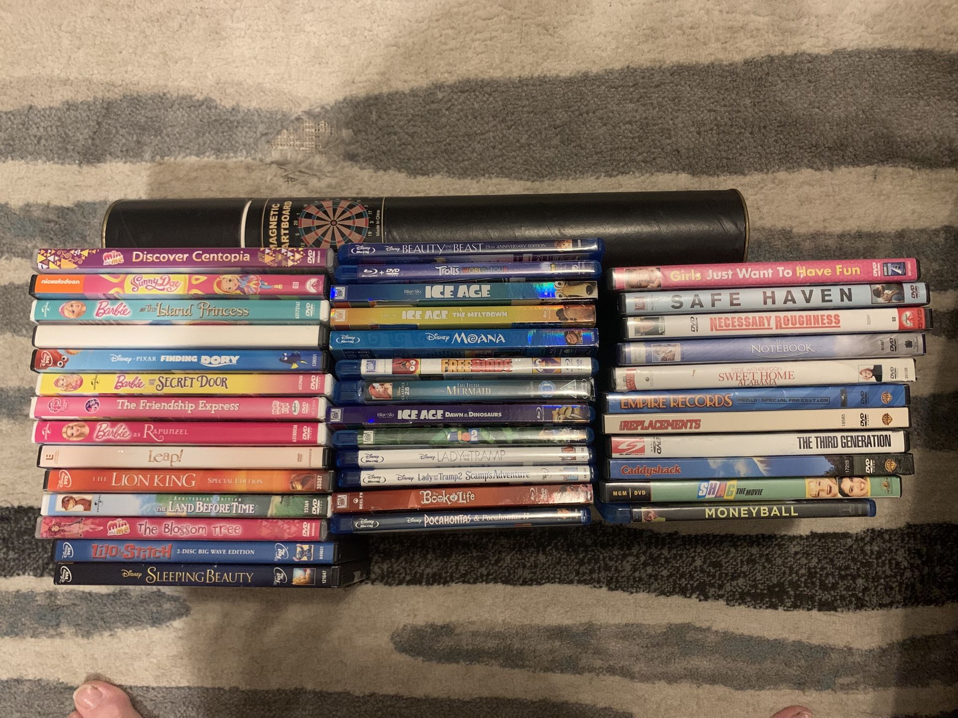 DVD and Blue Ray movies - all for listed price