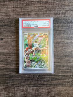 2025 Pokemon PFL EN Meowth #106 Illustration Rare PSA 10 Gem Mint