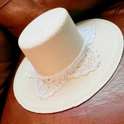 Sombrero De Palma Para Mujer