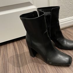 Size 9 - Black Boots 