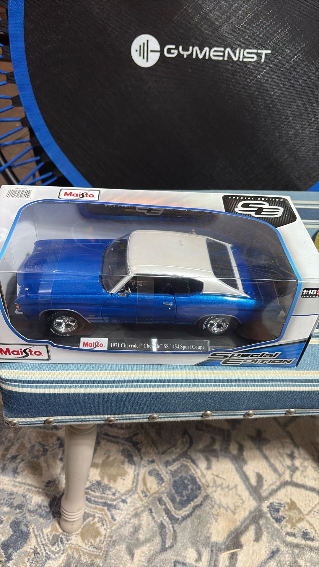 Maisto 1971 Chevrolet Chevelle SS 454 1:18 Special Edition Die-Cast Car NIB