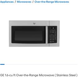 GE Over the range microwave 