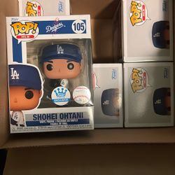6 Shohei Ohtani La Dodges MLB Funko Pops 