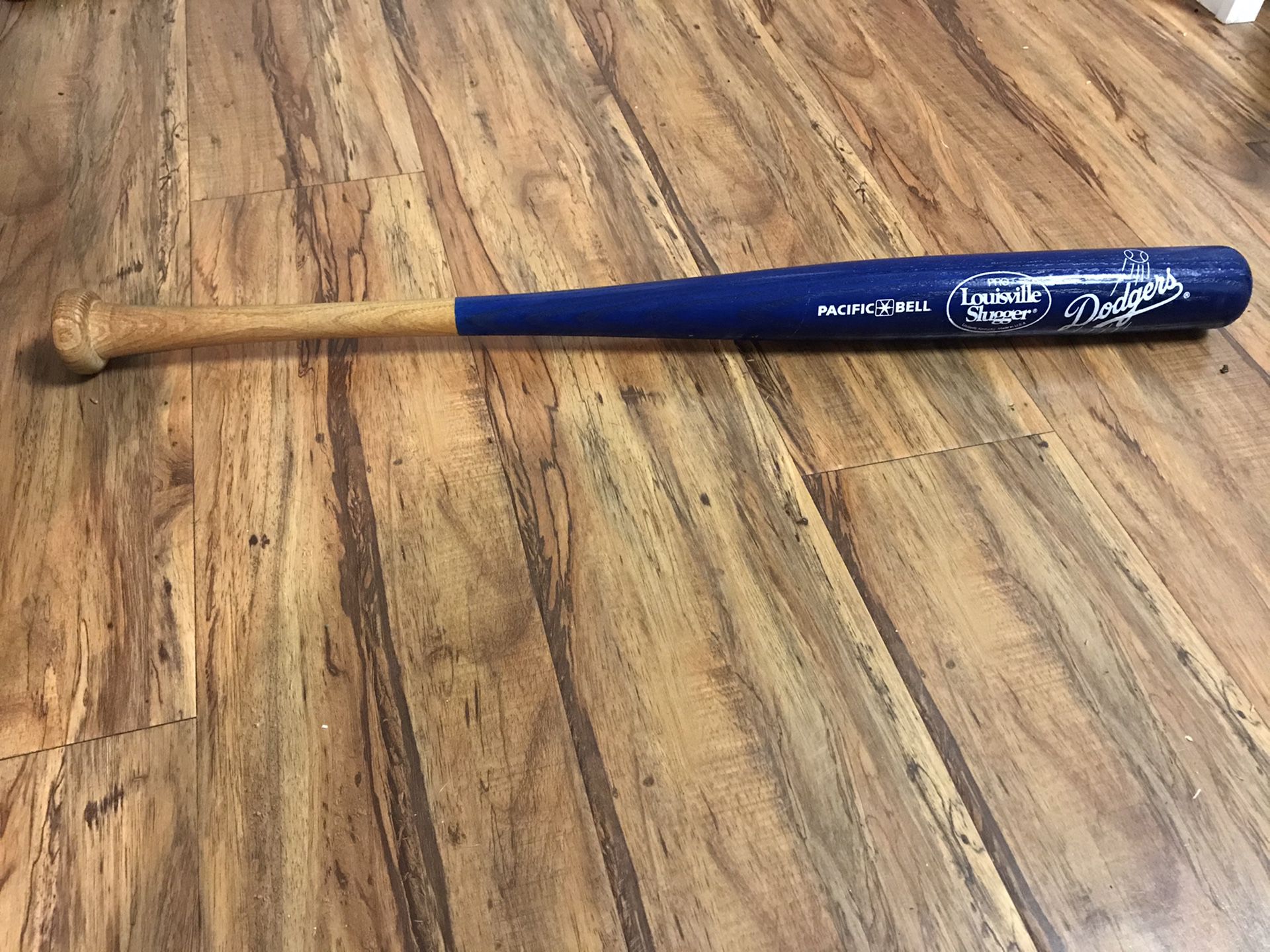 Dodger baseball bat