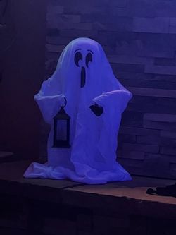 Halloween Ghost Decoration with Lantern
