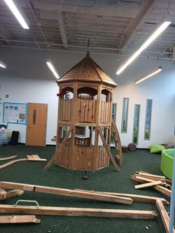 CheddarWorks Outdoor Playset For Kids