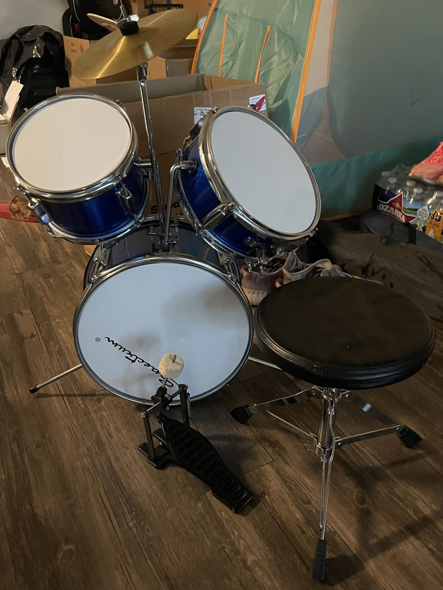 Kids Drum Set Found One Drum Stick So Far Have My Son Looking For Other One Asking $60 OBO