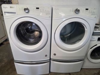 Whirlpool Washer And Dryer Electric Set Warranty Financing With Snap If You Qualify