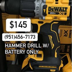 Hammer Drill W Battery And Charger 