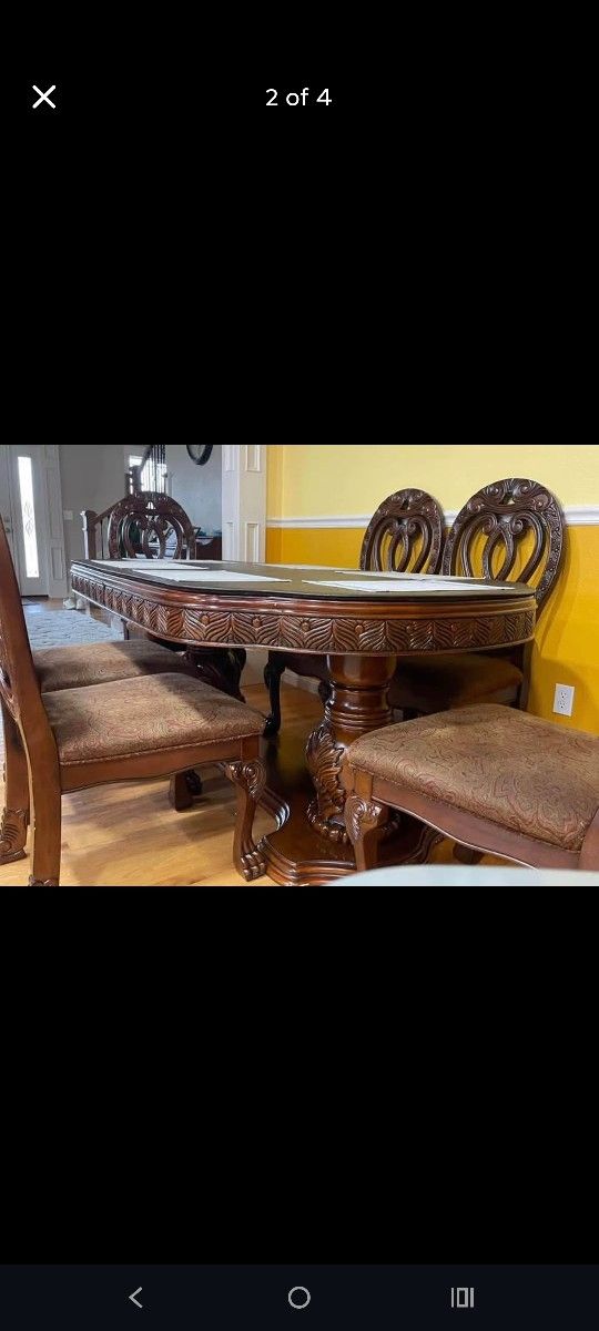 Table With Six Chairs