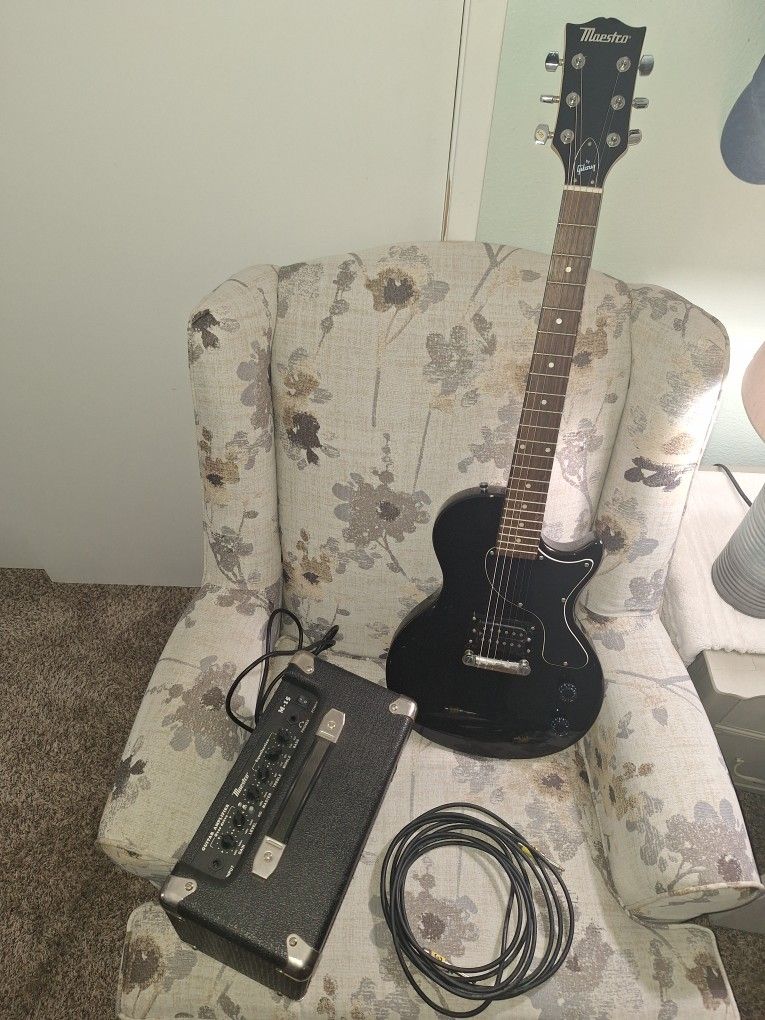 Gibson Maestro Electric Guitar & Maestro Amp