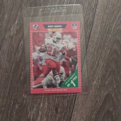 Barry Sanders Rookie