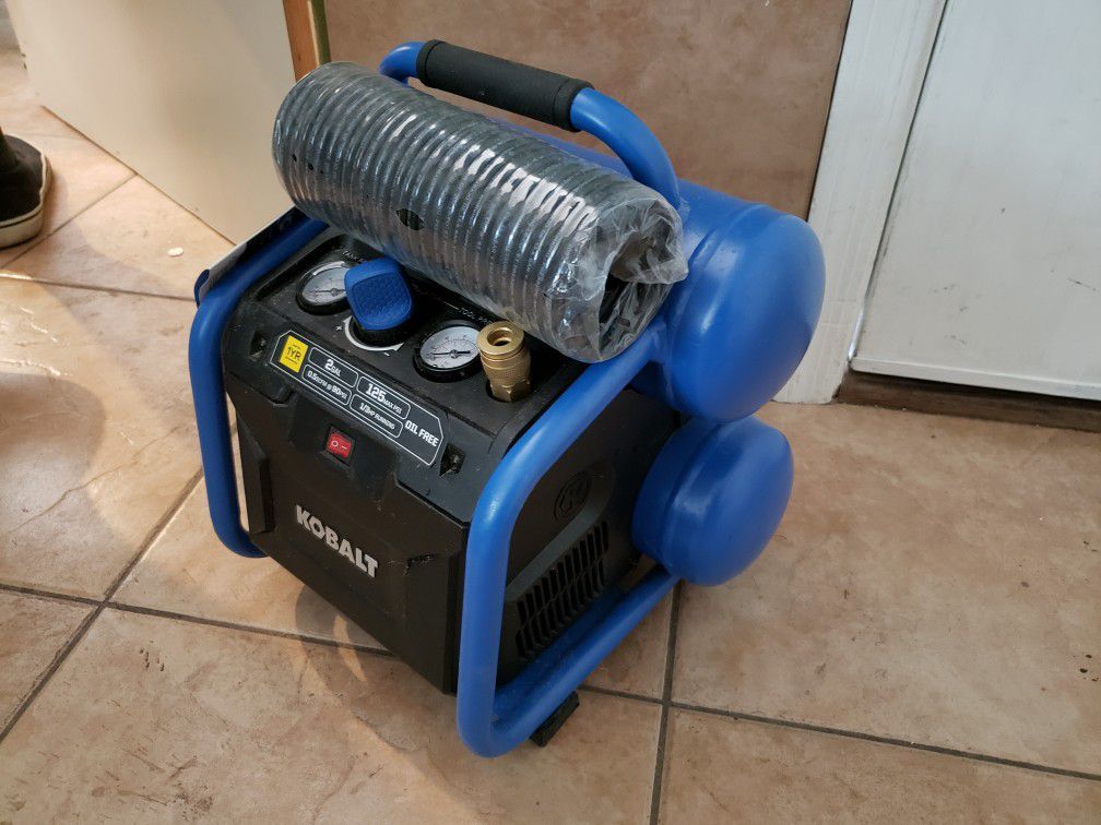 2 gallon Cobalt air compressor