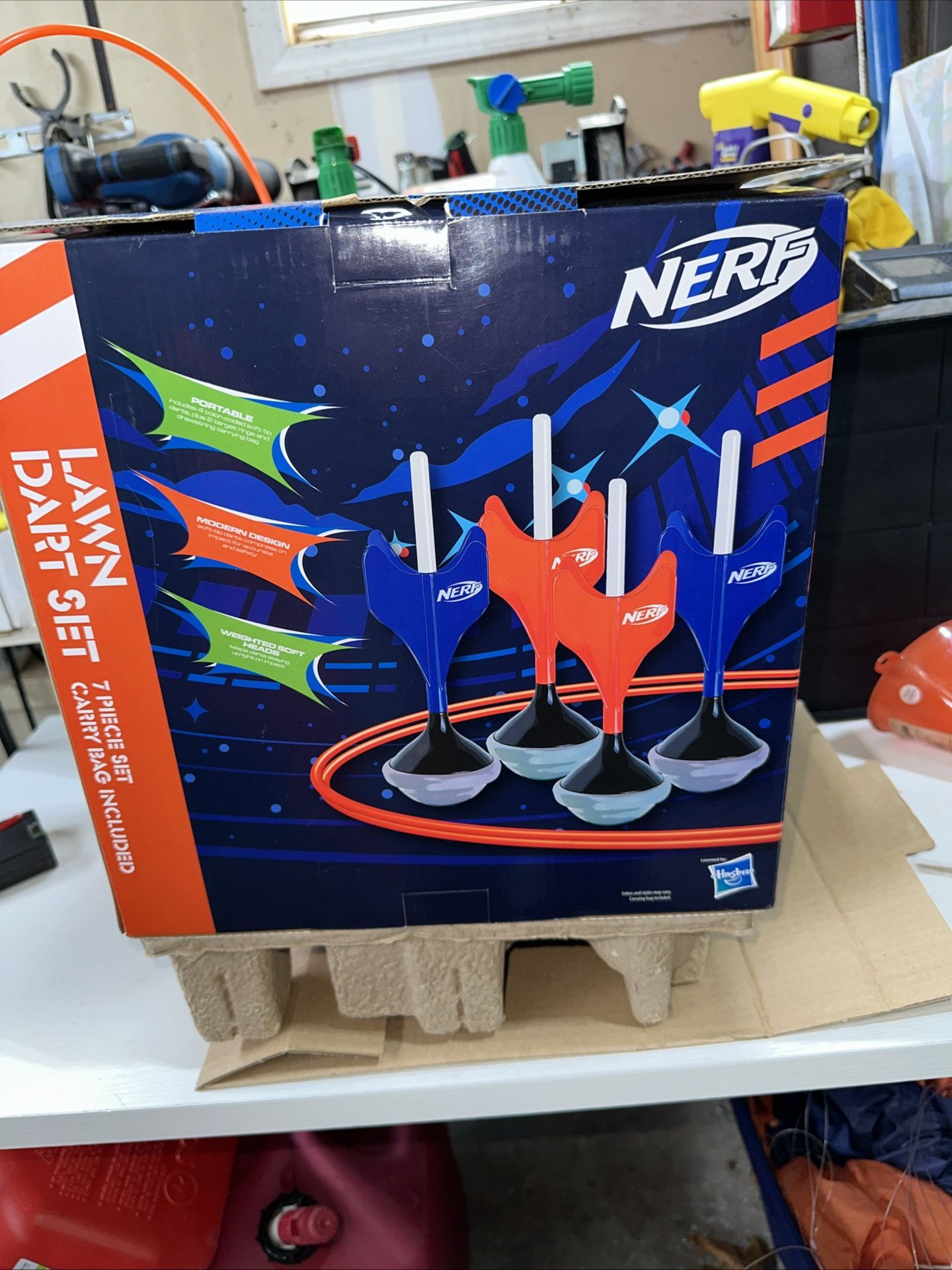 Nerf Lawn Dart (one dart is missing)