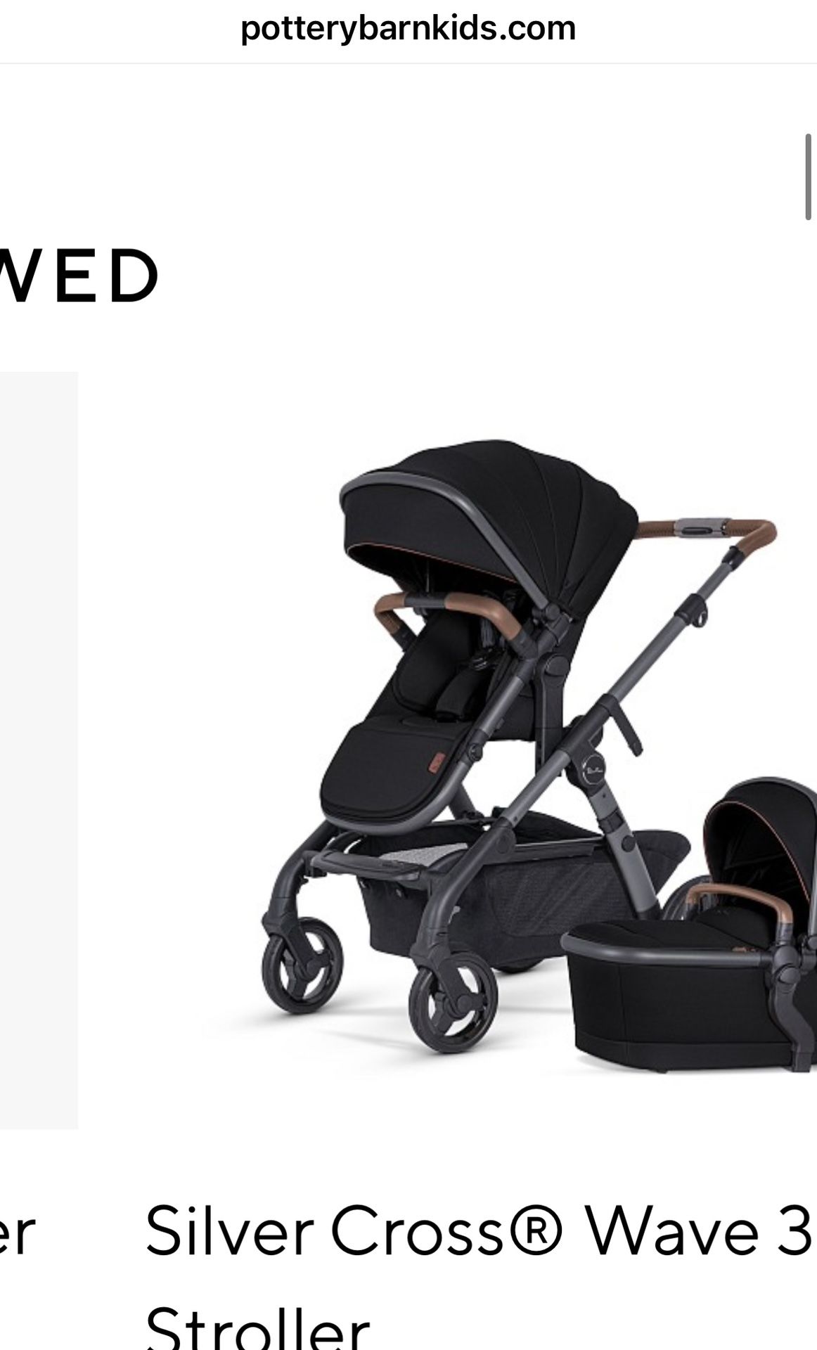 Silver Cross Stroller