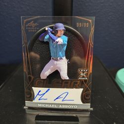 Michael Arroyo Rookie Autograph/99