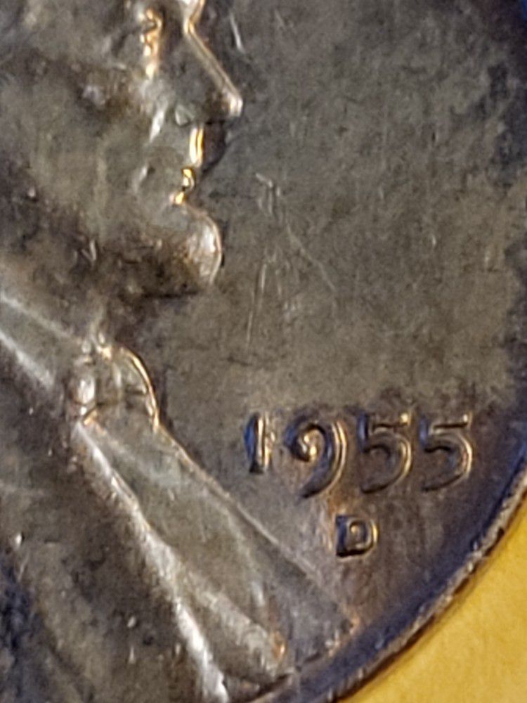 1955 D  Wheat Penny Circulated  Very Good Conditions Public Meetup $25.00 Or Best Offer 