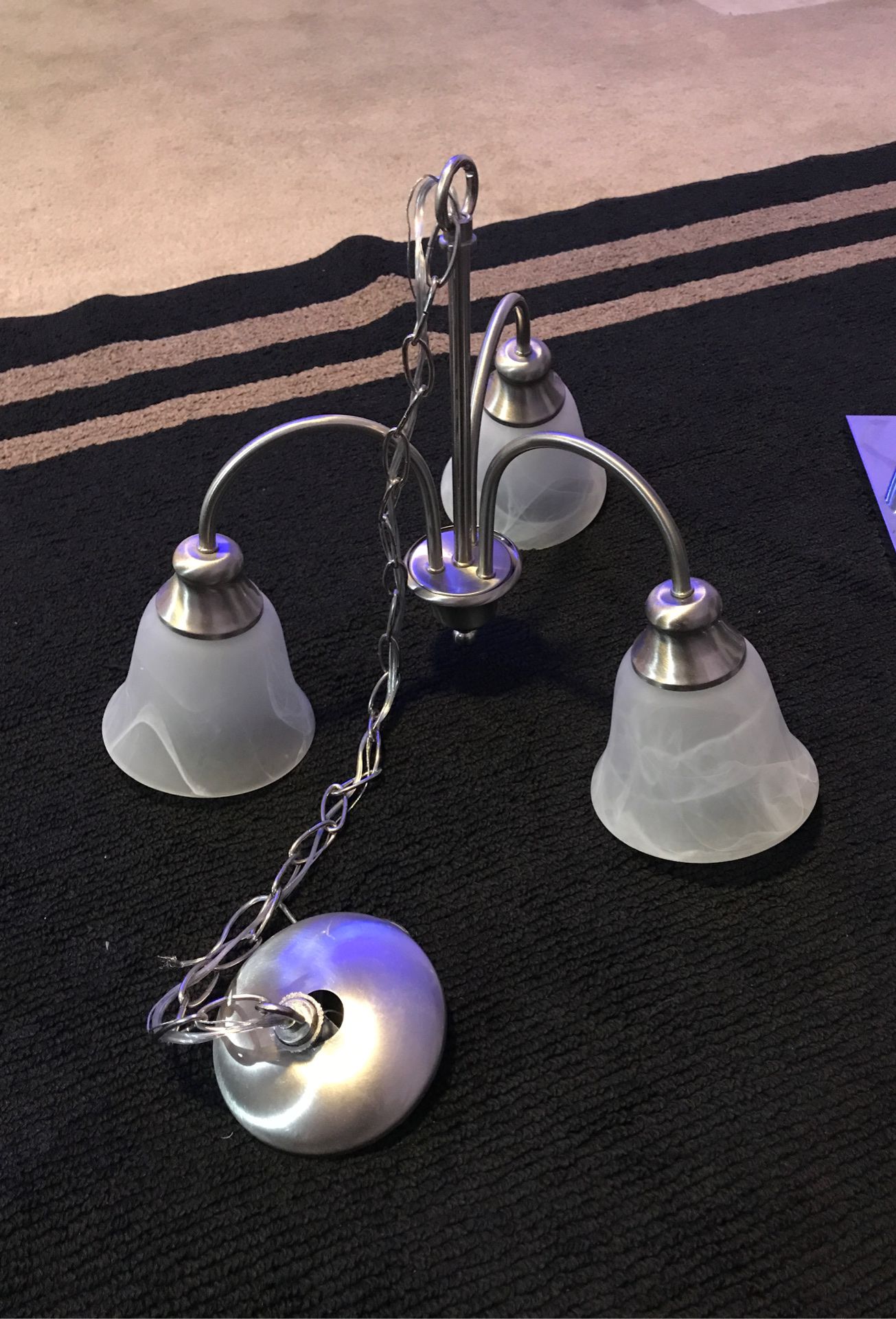 3 LAMP CHANDELIER