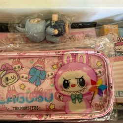 Labubu School Supply Set  Good For Valentine’s Day, Happy birthday, Gift Set 