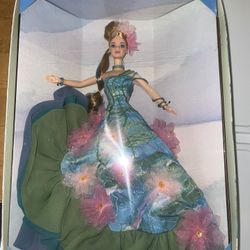 1997 Claude Monet Water Lily Barbie Mint Box