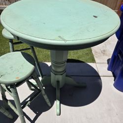 Bar Height Table And Stools