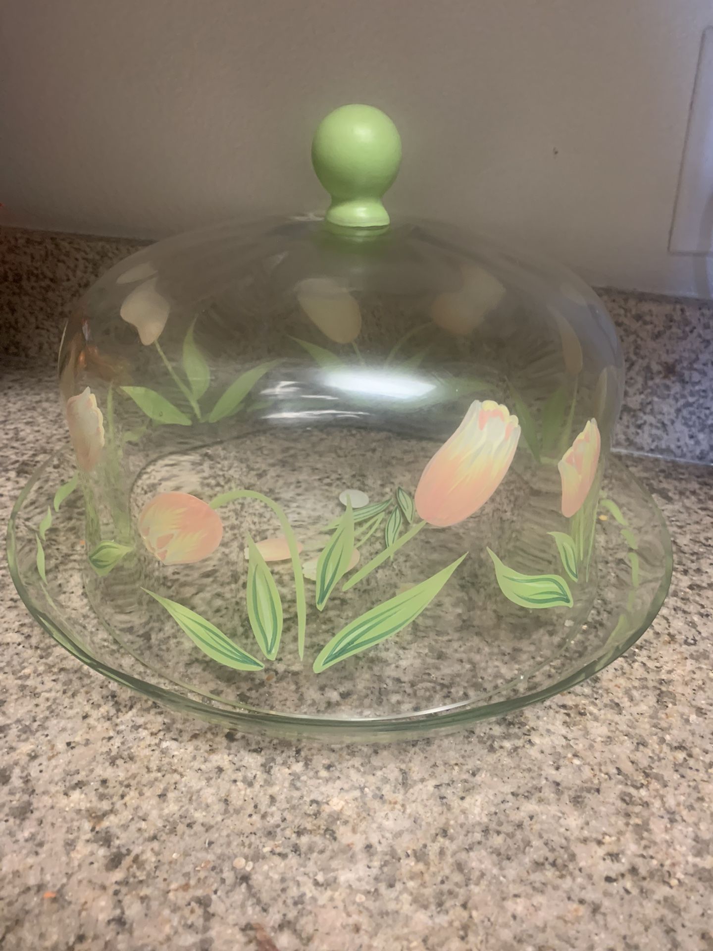 Princess House Tulip Cake Stand