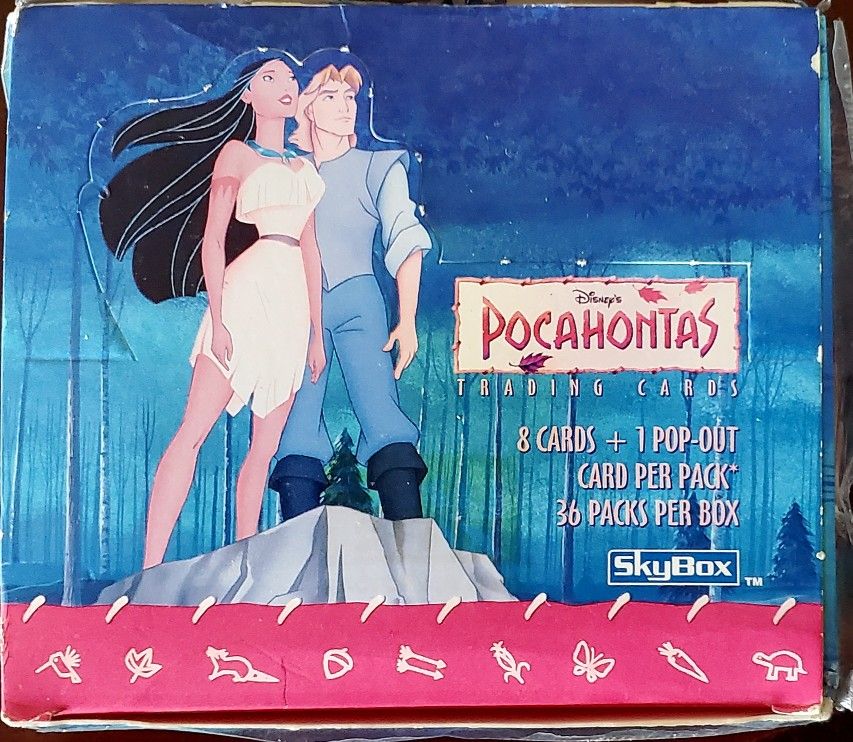 1995 skybox Disney Pocahontas wax box 36 packs