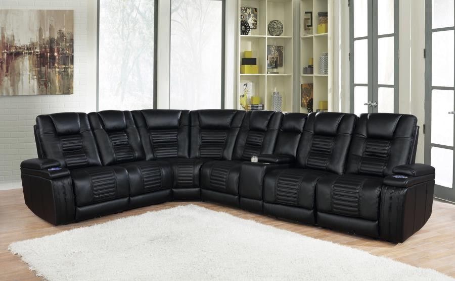 AUTOMATIC RECLINING SECTIONAL SOFA SET