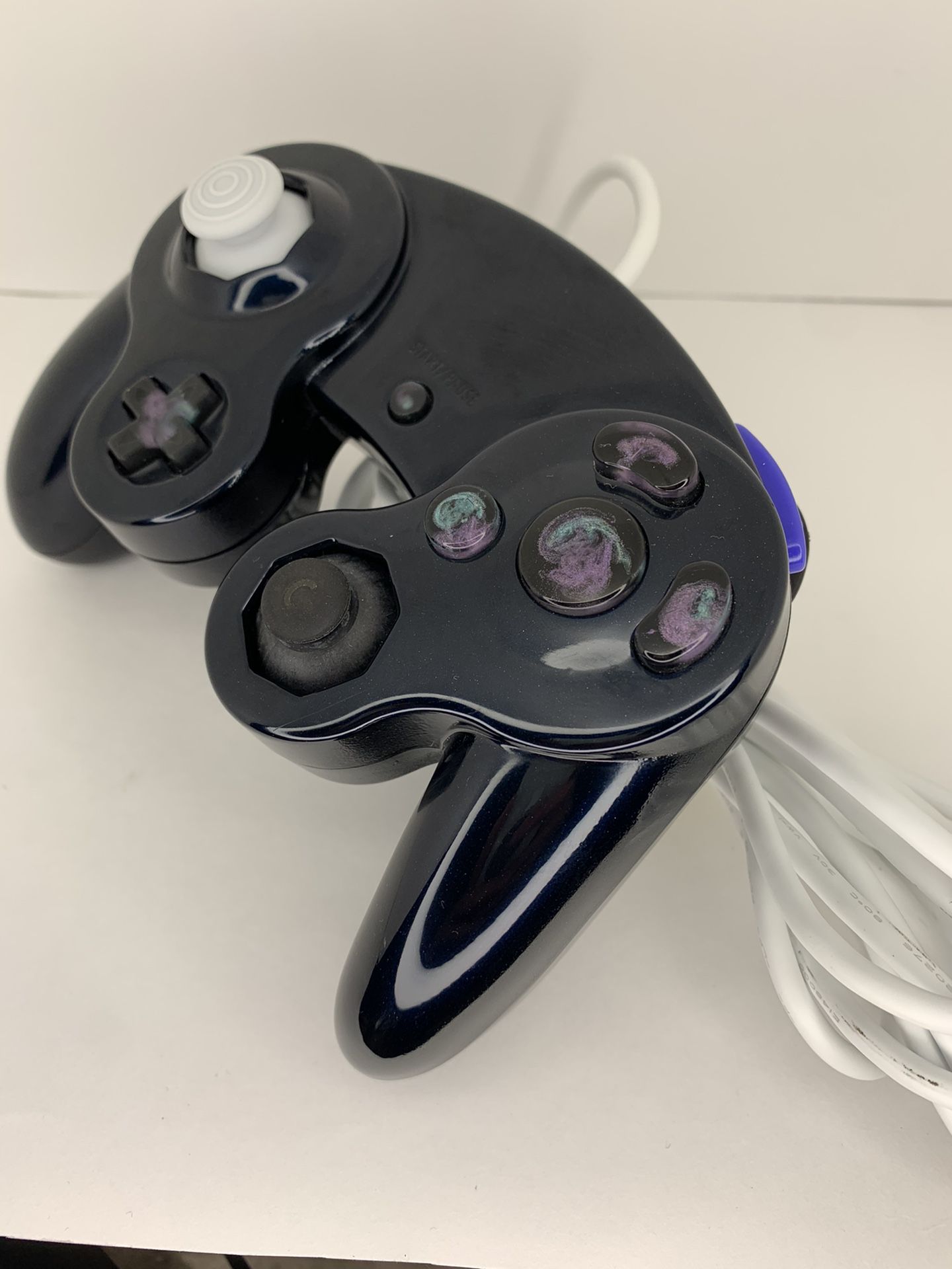 “Midnight Swirl” Custom Nintendo GameCube Controller (Additional Mods Available)