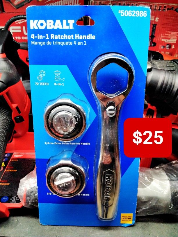 Kobalt 2024 palm ratchet