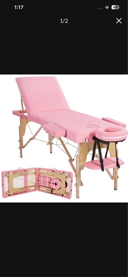 84 Inch Adjustable 3 Fold Salon Massage Bed