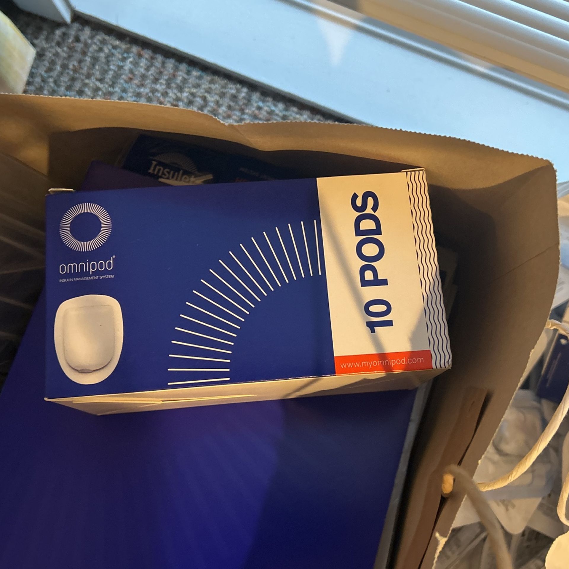 Omnipod Supplies Old PDM And Dash Pods