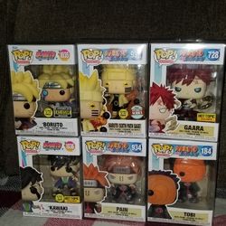Naruto shippuden Funko Pop Animate With Protector Case 