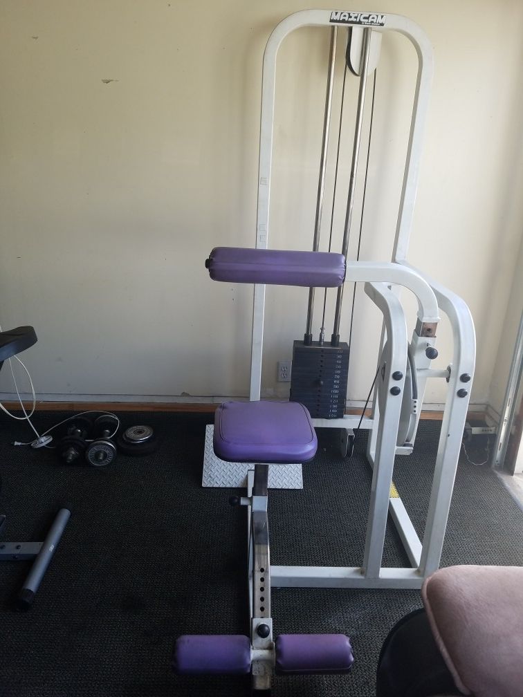 Maxicam work out equipment