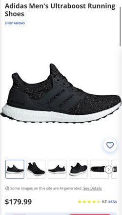 Adidas Men's Ultraboost Running size 8 1/2