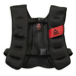Reebok Weight Vest 20 lb, Black, Adjustable, Unisex Sizing Brand New