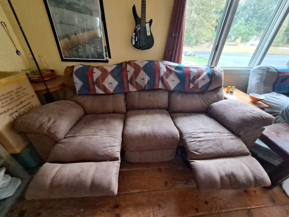 Recliner Sofa And Loveseat Set