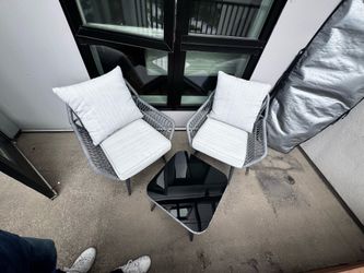 3 Piece Patio Furniture Set