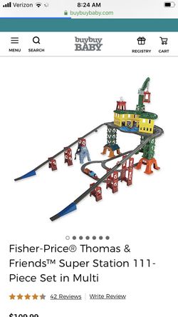 Thomas train - tracks - super station $100