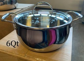 Princess house olla de 6qts tri ply
