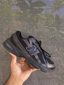 New Balance 740 'Black Metallic' Unisex Casual Sneakers