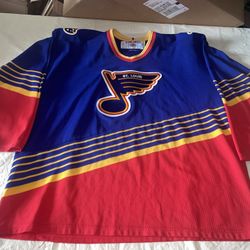Ccm St. Louis Blues Mic Jersey Mens Xl Clean Vintage NHL 90s NHL
