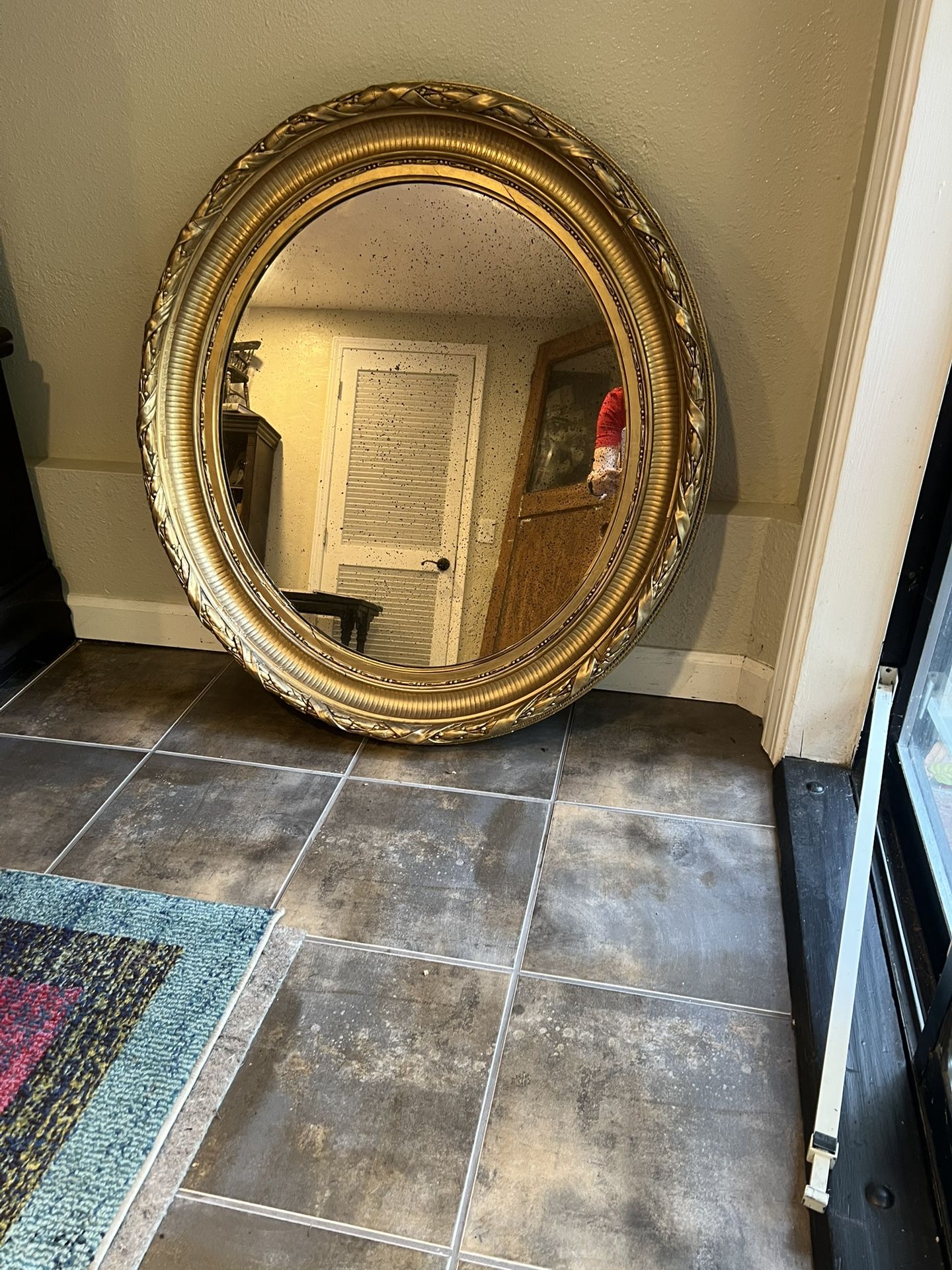 Antique Gold Mirror