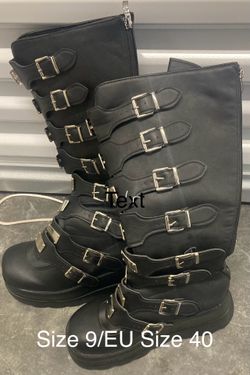 Black boots