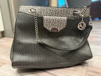 Guess LA Tote Bag (light grey and dark grey)