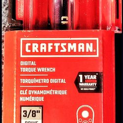 Craftsman 3/8" Drive Micrometer Torque Wrench (CMMT99433) 