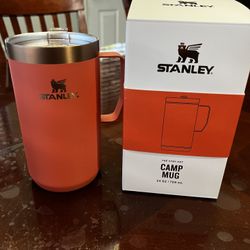 BRAND NEW STANLEY THE PUMPKIN SPICE STAY HOT CAMP MUG “SOLD OUT” 24 OZ/Pick Up Only 77090