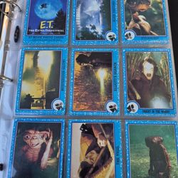 E.T Topps Trading Cards 1982 