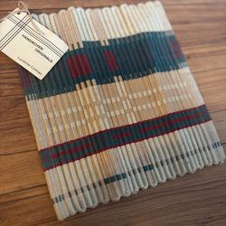 Handwoven Hot Pad by Lucienne Coifman – Vintage with Tag