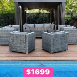 ‏New inbox patio set (we finance and deliver)($54 down,90 day no interest  payment plan)